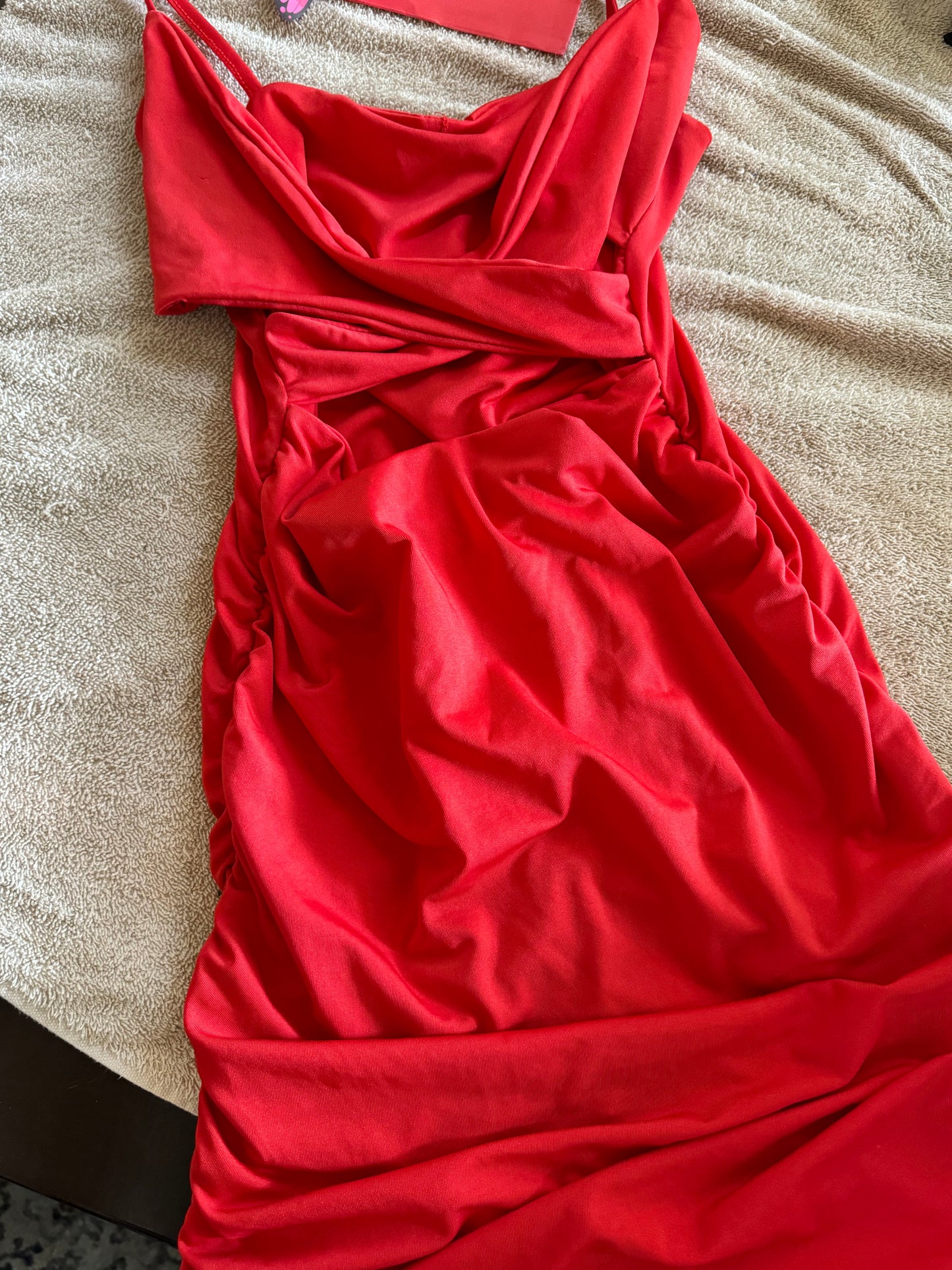 Fireman Red Mini dress