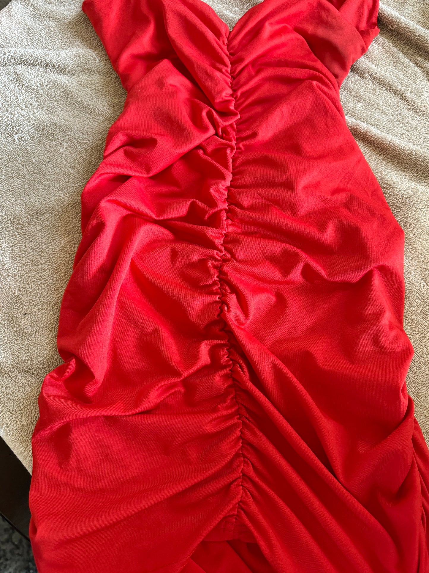 Fireman Red Mini dress