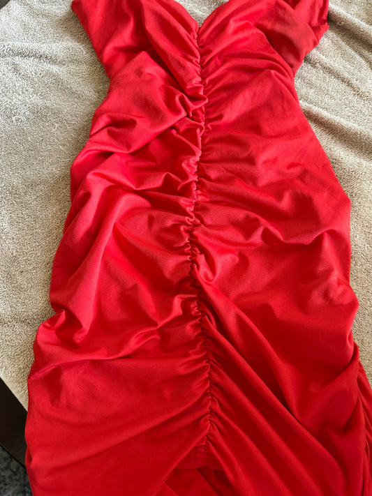 Fireman Red Mini dress