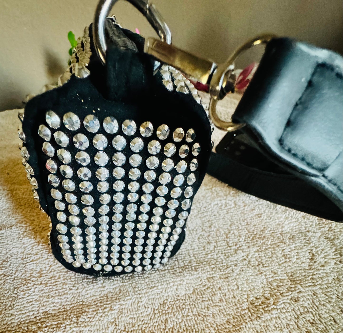 Tiny Rhinestones Purse-used